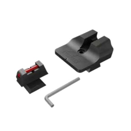 Fiber front and blacked out rear sight for Canik TP9 - Canik