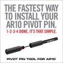Attrezzo per il montaggio del pin anteriore (pivot pin) per AR10 - Real Avid