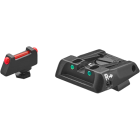 Tacca di mira e mirino con fibra ottica Glock - LPA