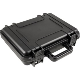 Reinforced polypropylene gun case with embossed foam...