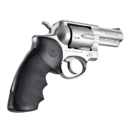 Impugnatura in gomma per Ruger Speed Six, nera - Hogue