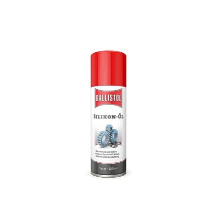Silicone gun oil spray, 200ml - Ballistol