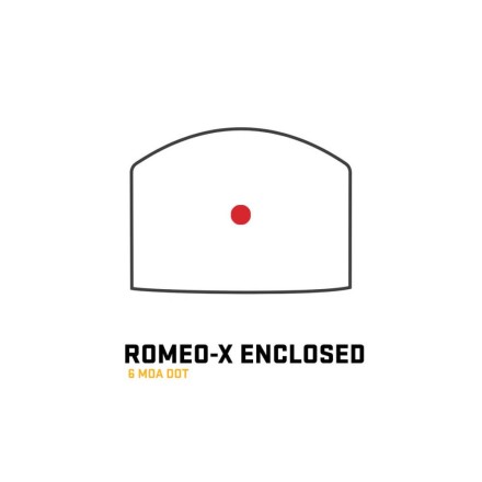 Red Dot Romeo-X Enclosed PRO, 6MOA, black - Sig...