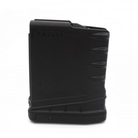 Polymer magazine for AR10 cal. .308/7.62x51mm, 10 rounds...