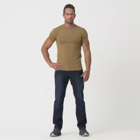 T-shirt Slim Organic, coyote - Helikon Tex 2