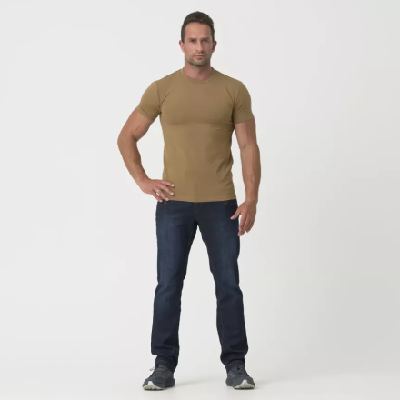 T-shirt Slim Organic, coyote - Helikon Tex