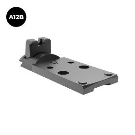 Red dot plate A12B for 1911 DS/1911 for Shield RMS/SMS -...