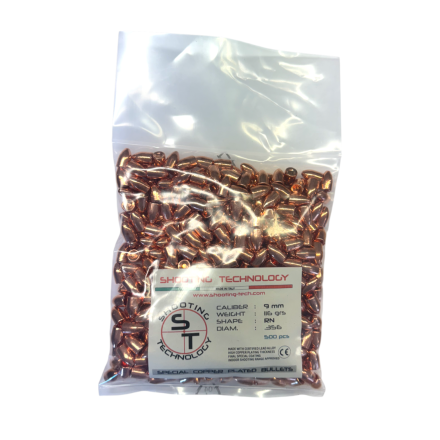 Copper Bullets Cal. 9mm RN Hollow Base, 116...