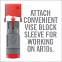 Smart-Fit AR15 Vise Block With Sleeve For AR10 - Real Avid