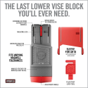 Smart-Fit AR15 Vise Block With Sleeve For AR10 - Real Avid
