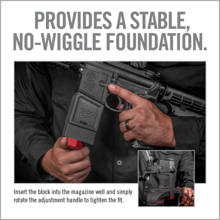 Smart-Fit AR15 Vise Block With Sleeve For AR10...