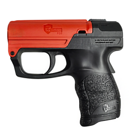 PGS pepper spray gun, black body and red barrel - Umarex