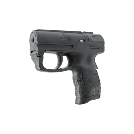 PGS pepper spray gun, black body and red barrel...