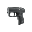 PGS pepper spray gun, black body and red barrel - Umarex