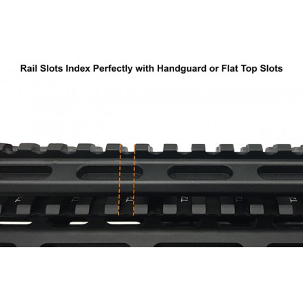 Rialzo 0,5" Super Slim - 13 Slot Picatinny - UTG Leapers