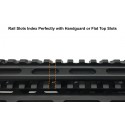 Rialzo 0,5" Super Slim - 13 Slot Picatinny - UTG Leapers