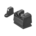Co-Witness front sight and height-adjustable rear sight with white dots set for CZ P10 OR - LPA