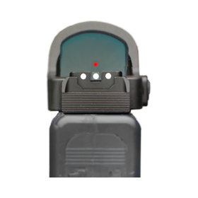 Co-Witness front sight and height-adjustable rear sight... 2