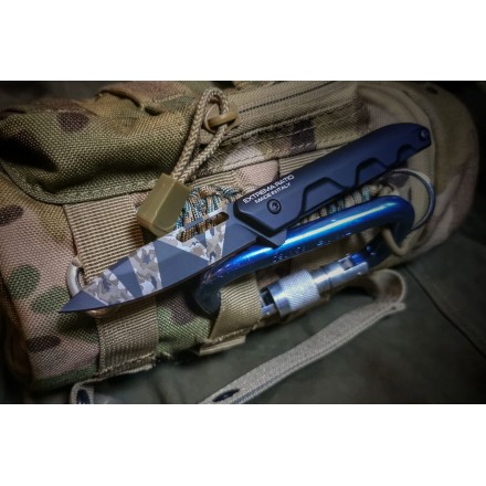 Folding knife Ferrum T Black Warfare - Extrema...