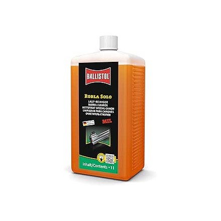 Robla Solo Mil pulitore per canne, 1L - Ballistol