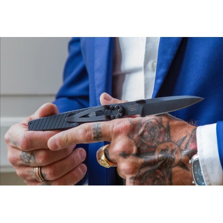 Coltello pieghevole LKU01 Urban Dark, nero -...