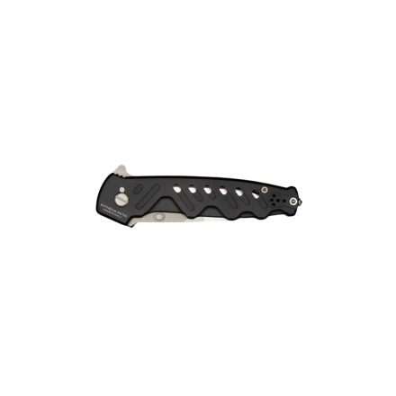 Coltello pieghevole Caimano Nero N.A. Satin,...