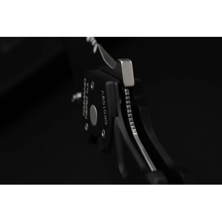 Coltello pieghevole Caimano Nero N.A. Satin,...