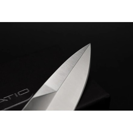Folding knife Caimano Nero N.A. Satin, black -...