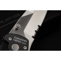 Folding knife Caimano Nero N.A. Satin, black - Extrema Ratio