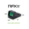 Green dot RFX11, 1x16, 3 MOA - Viridian