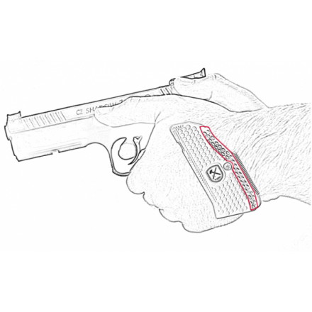 MONARCH 2 Alluminium Grips CZ Shadow 2 - M-Arms