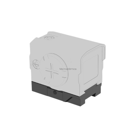 Base adattatore scina 11mm bassa per Aimpoint...