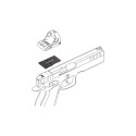 Universal red dot adapter for dovetail for CZ SP01/ Shadow 2 - Vector Optics