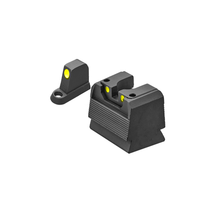 Co-Witness front sight and height-adjustable...