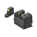 Set mirino e tacca di mira regolabile in altezza Luminova Co-Witness per CZ P10 OR - LPA