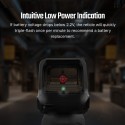 Red dot Osight C, multireticle 3/32 MOA - Olight