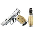 Guancette in ottone GridLOK Palm Swell per Canik SFx Rival-S - Lok Grips