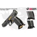 Minigonna in alluminio per Canik Mete/ Rival/ Rival-S, nera - Lok Grips
