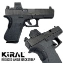 Backstrap con angolo ridotto e shock-absorber per Glock 17/19 Gen 4/5 - Lok Grips