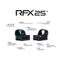 Green dot RFX25, 3 MOA - Viridian