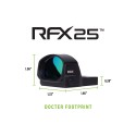 Green dot RFX25, 3 MOA - Viridian