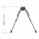 Carbon Fiber 9"-13.5" Swivel Spring Bipod - Vector Optics