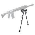 Carbon Fiber 9"-13.5" Swivel Spring Bipod - Vector Optics