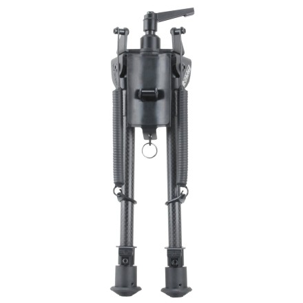 Carbon Fiber 9"-13.5" Swivel Spring Bipod -...