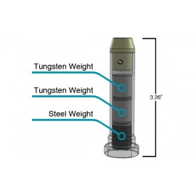 UTG H2 Heavy Recoil Buffer per carabina AR 2