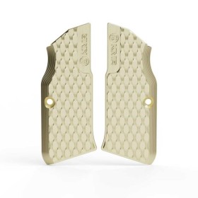 Brass grips texture "Waves" for Spectra S, long - KMR
