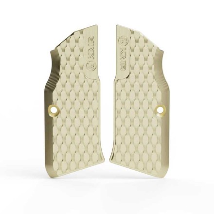 Brass grips texture "Waves" for Spectra S, long...