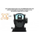 UTG Super Slim RDM20 Absolute Co-witness Mount