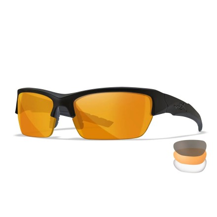 Valor glasses, 3 lenses, black frame - Wiley X