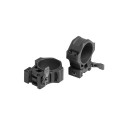 UTG ACCU-SYNC® Picatinny QR Optic Rings,  D. 34mm, Medium Profile - UTG